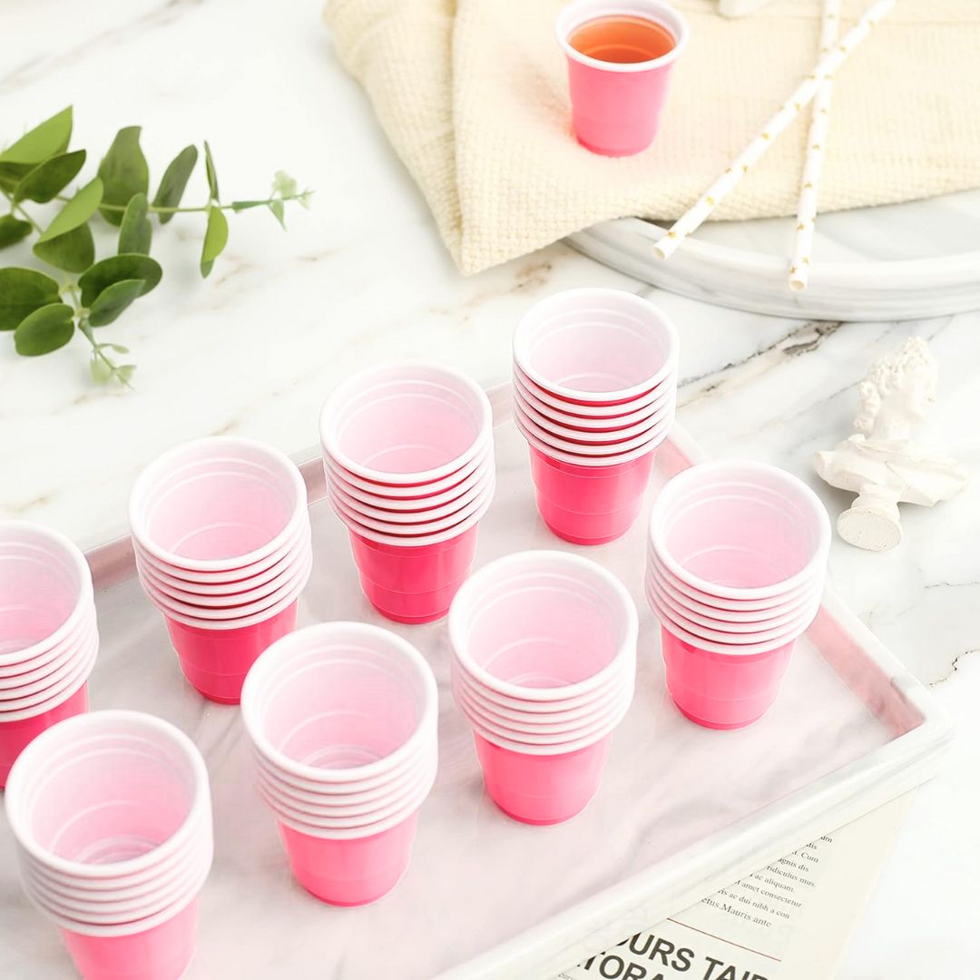 Light Pink Shot Glasses - 30PC