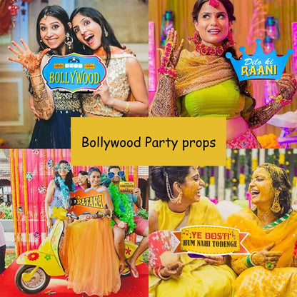 Bollywood Photo Props - 13PC