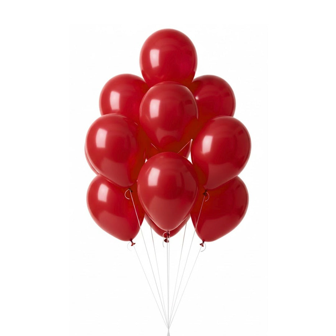 Red Latex  Balloons 10" - 20PC