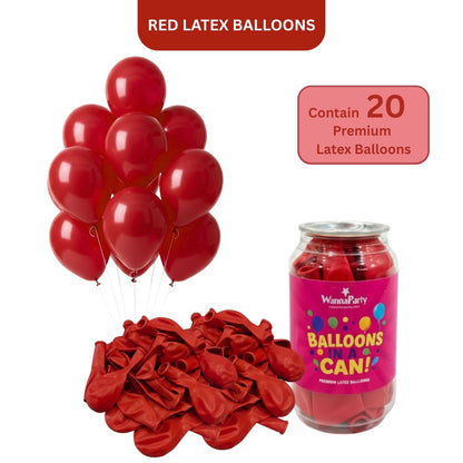 Red Latex  Balloons 10" - 20PC