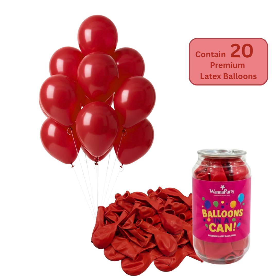 Red Latex  Balloons 10" - 20PC