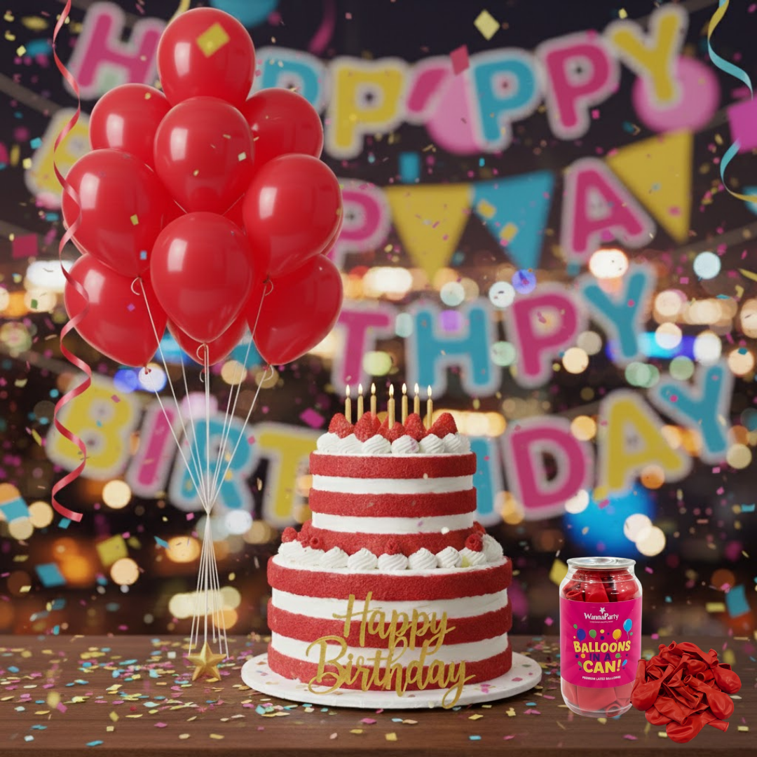 Red Latex  Balloons 10" - 20PC