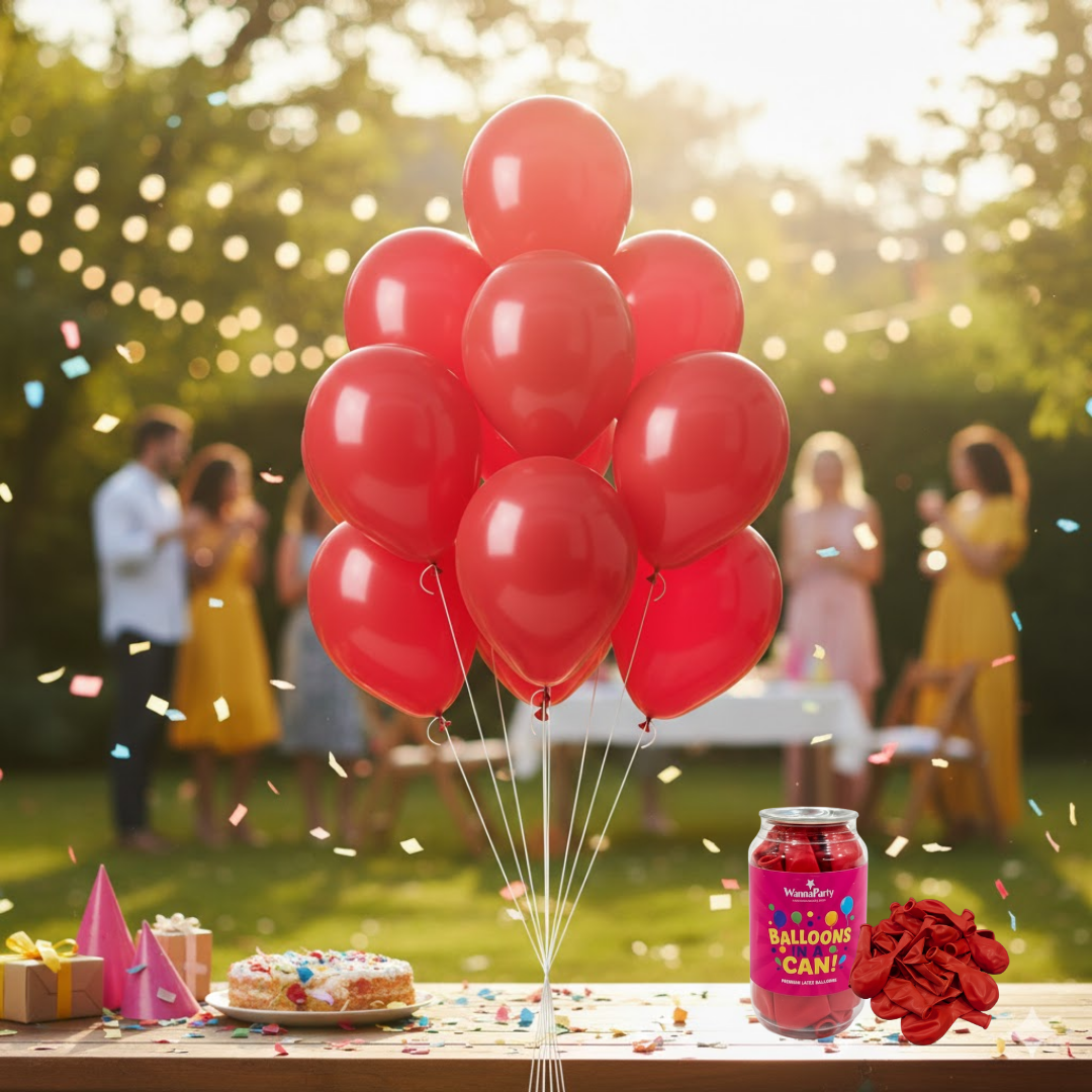 Red Latex  Balloons 10" - 20PC