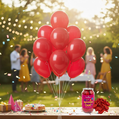 Red Latex  Balloons 10" - 20PC