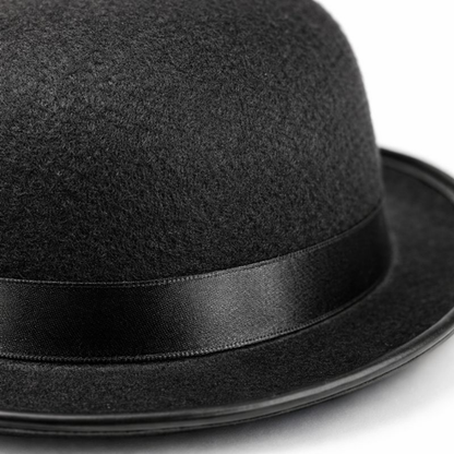 Mr. Smart Black Hat for Adults