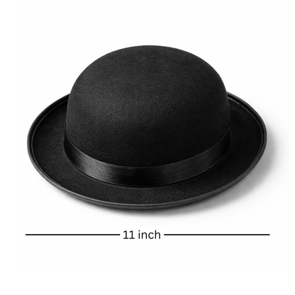 Mr. Smart Black Hat for Adults