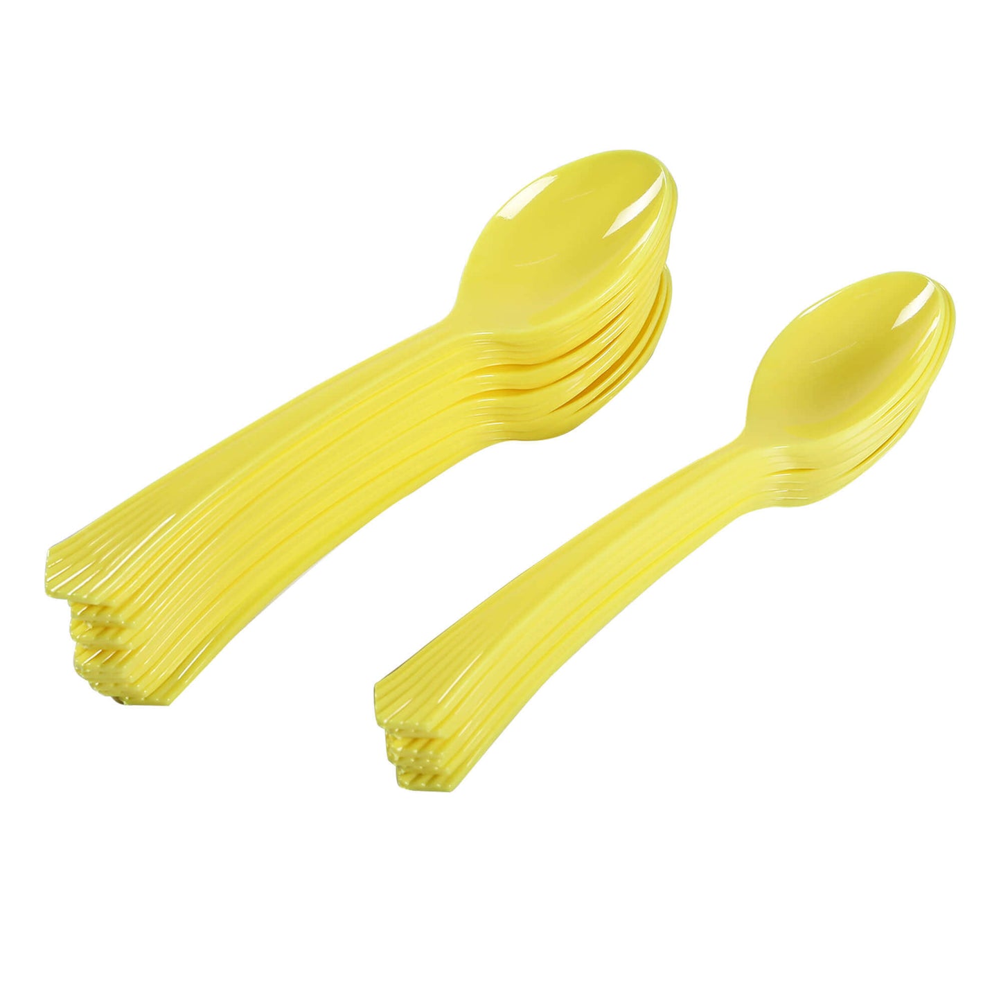 Spoons Premium Plastic Mimosa Yellow - 20CT