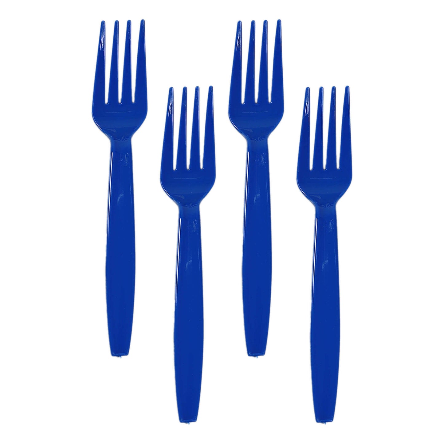 Forks Premium Plastic Royal Blue - 20CT