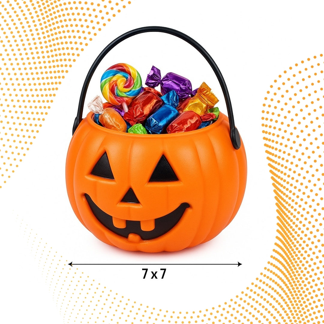 Halloween Pumpkin Basket - 1PC