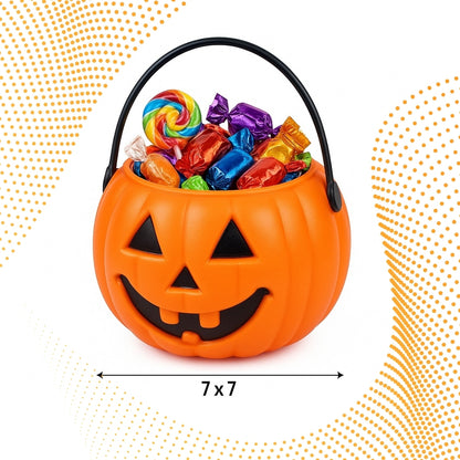 Halloween Pumpkin Basket - 1PC