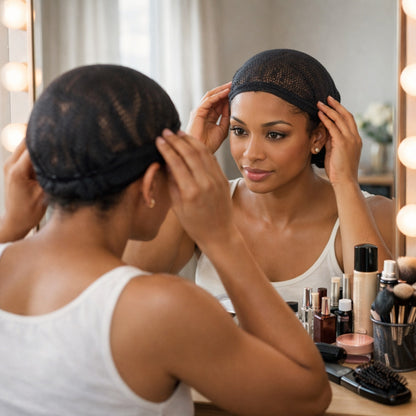 Hair Weaving Cap Black Net