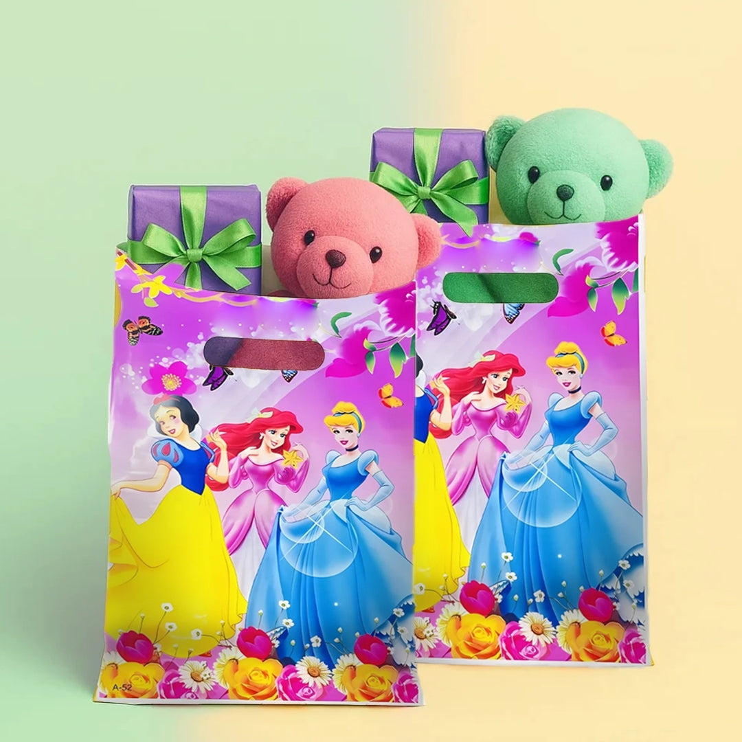 Disney Princess Loot Bags For Girls  - 10Pc