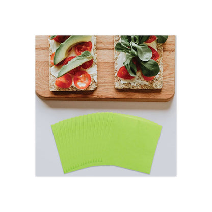 Disposable Green Paper Napkins