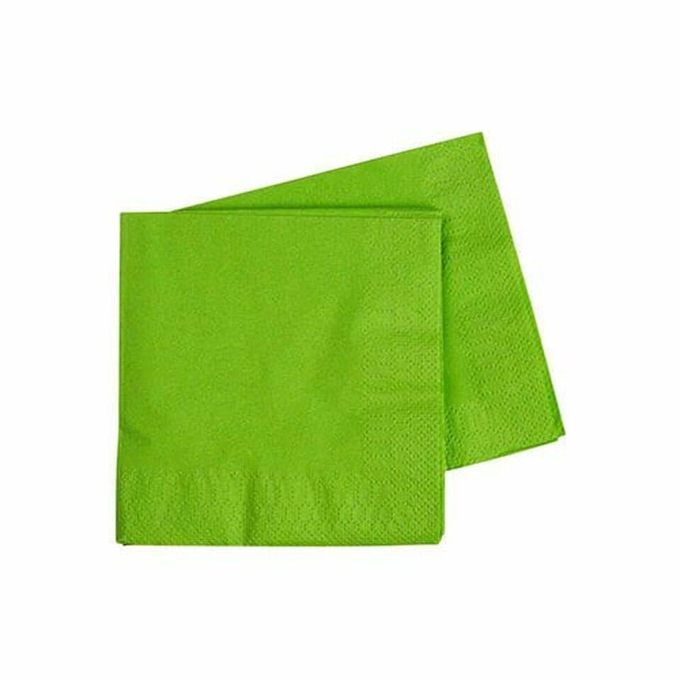 Disposable Green Paper Napkins