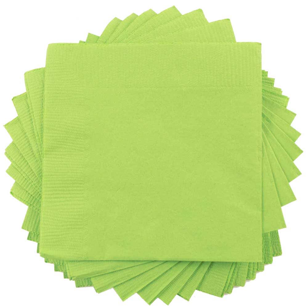 Disposable Green Paper Napkins