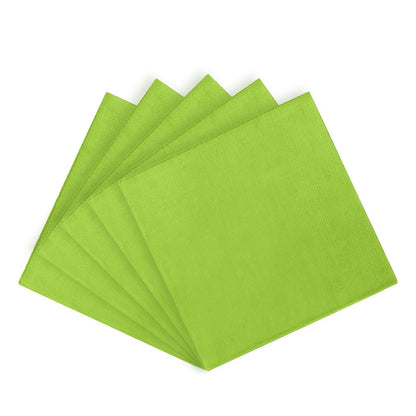 Disposable Green Paper Napkins