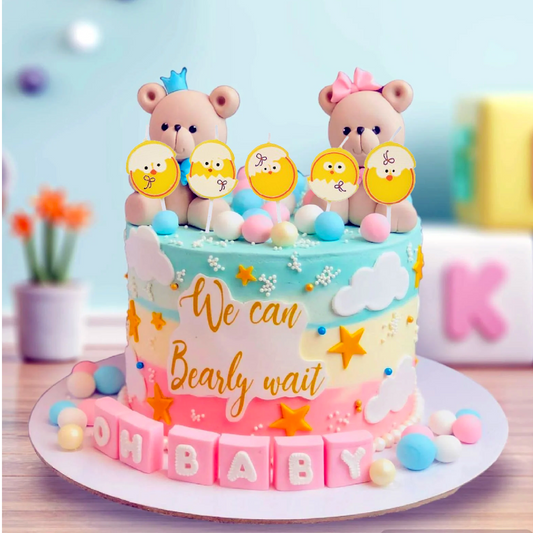 Baby Duckling Face Shape Candle - 5PC