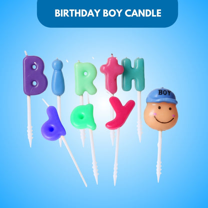 Birthday Boy Candle