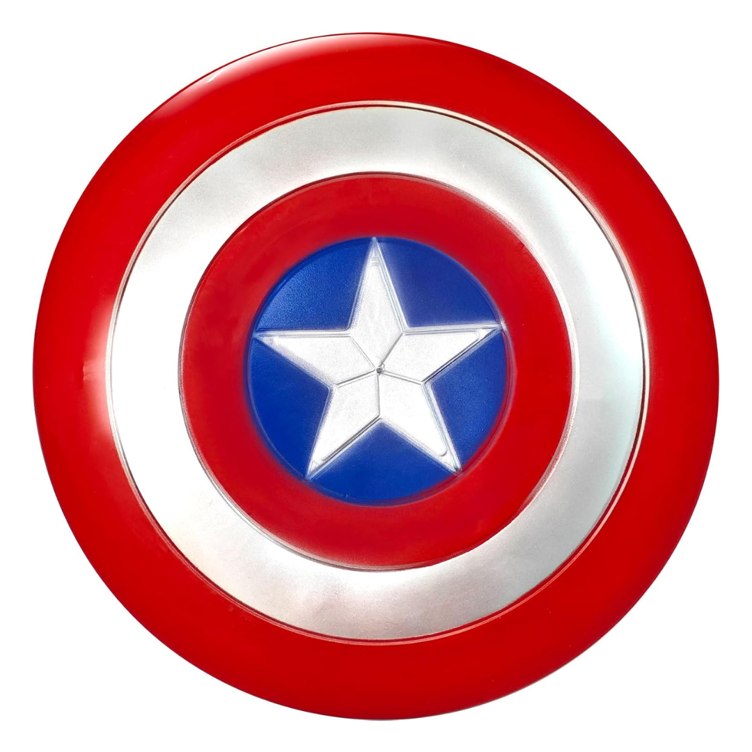Capt U.S Superhero Circular Shield w/ Body Strap - 16inches - 1PC