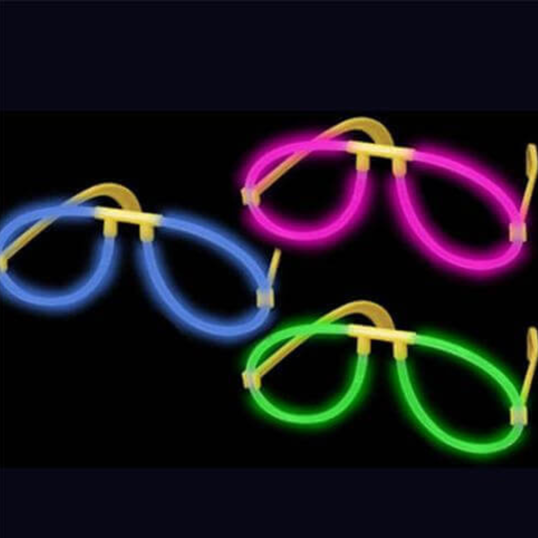 Glow in The Dark Items Bracelet , Shades , Headbands , Wand - GID SHADES ROUND