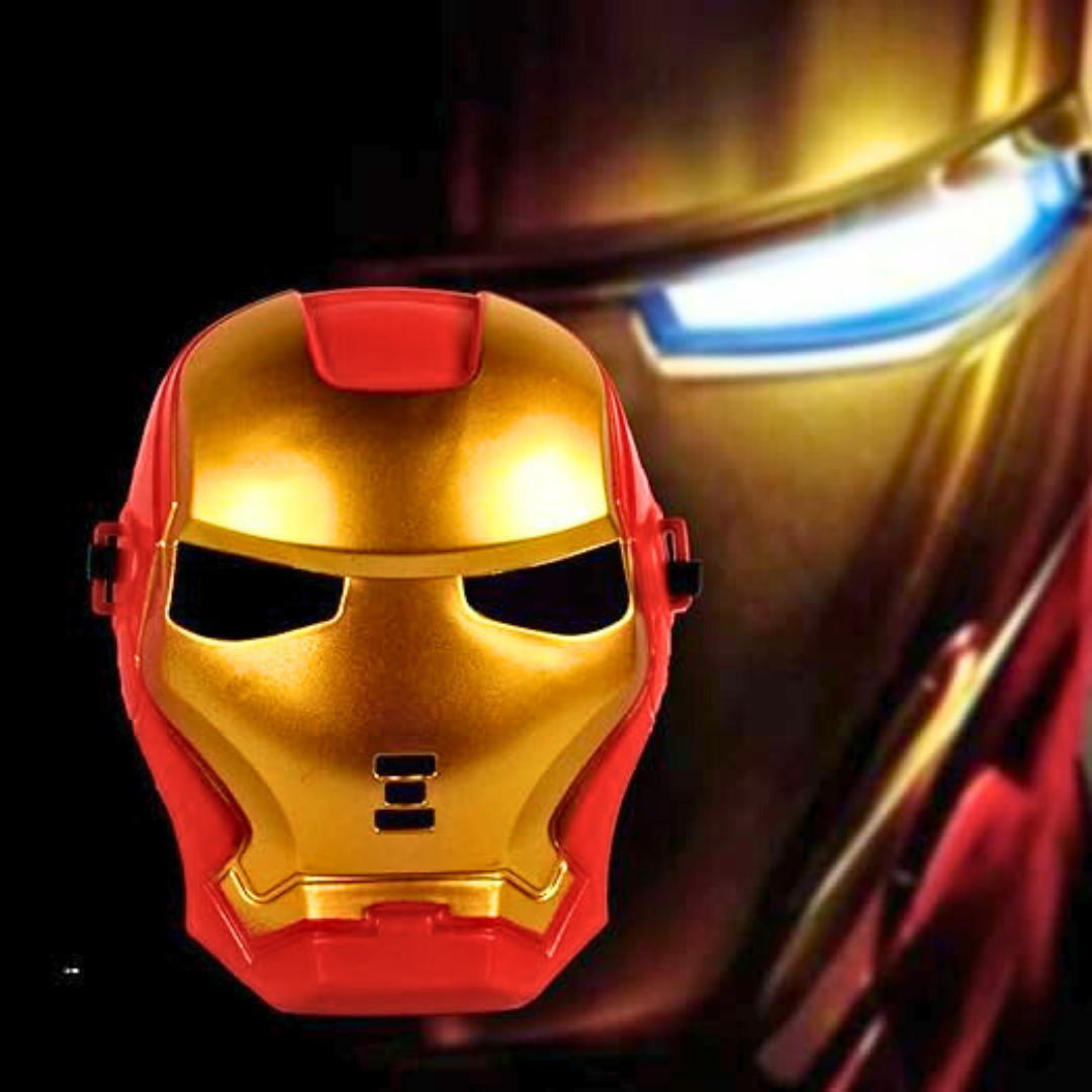 Superhero Ironman Mask for Kids,Superhero Costume Accessories, Superhero Party Props