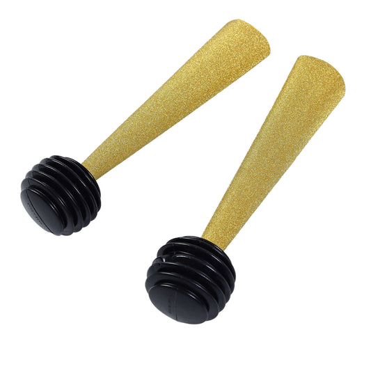 Golden Squeeze Horns - 2PC