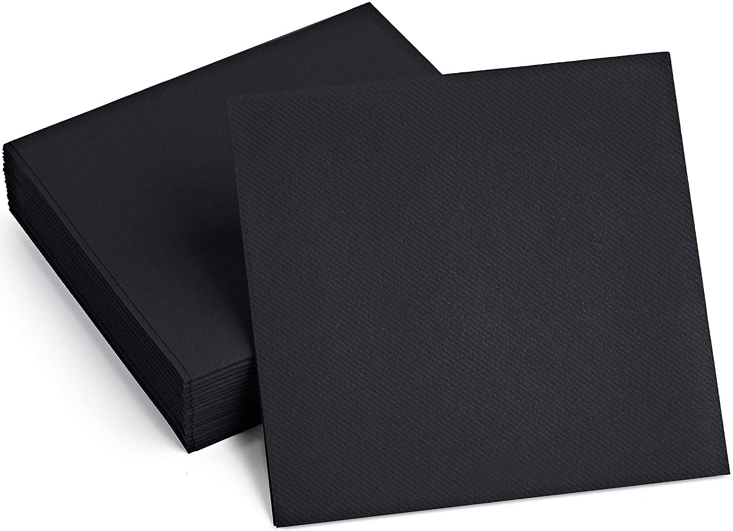 Disposable Black Paper Napkins