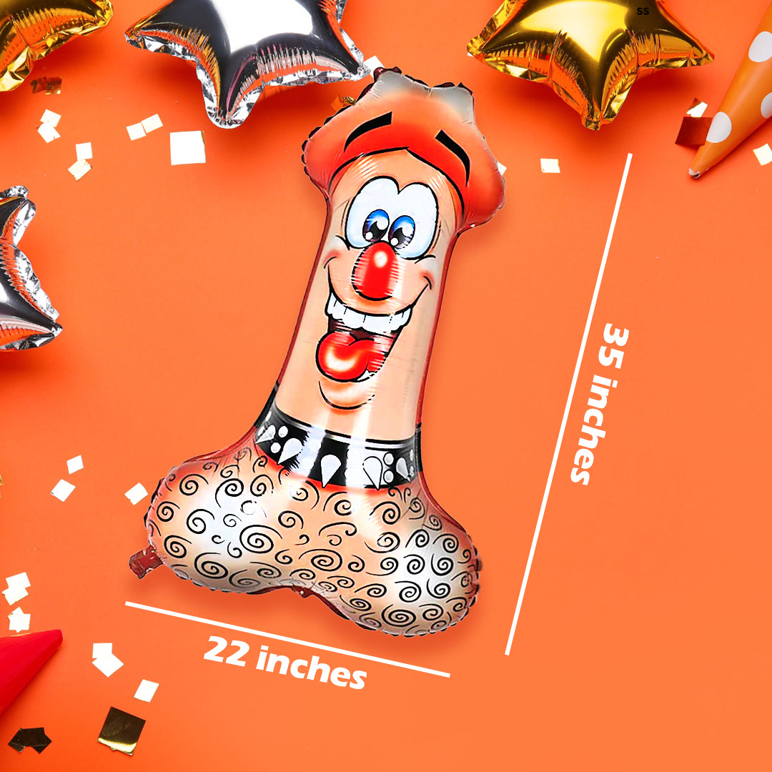 Beige Bachelorette Party Balloon - 39 inches -1PC