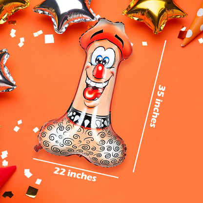 Beige Bachelorette Party Balloon - 39 inches -1PC