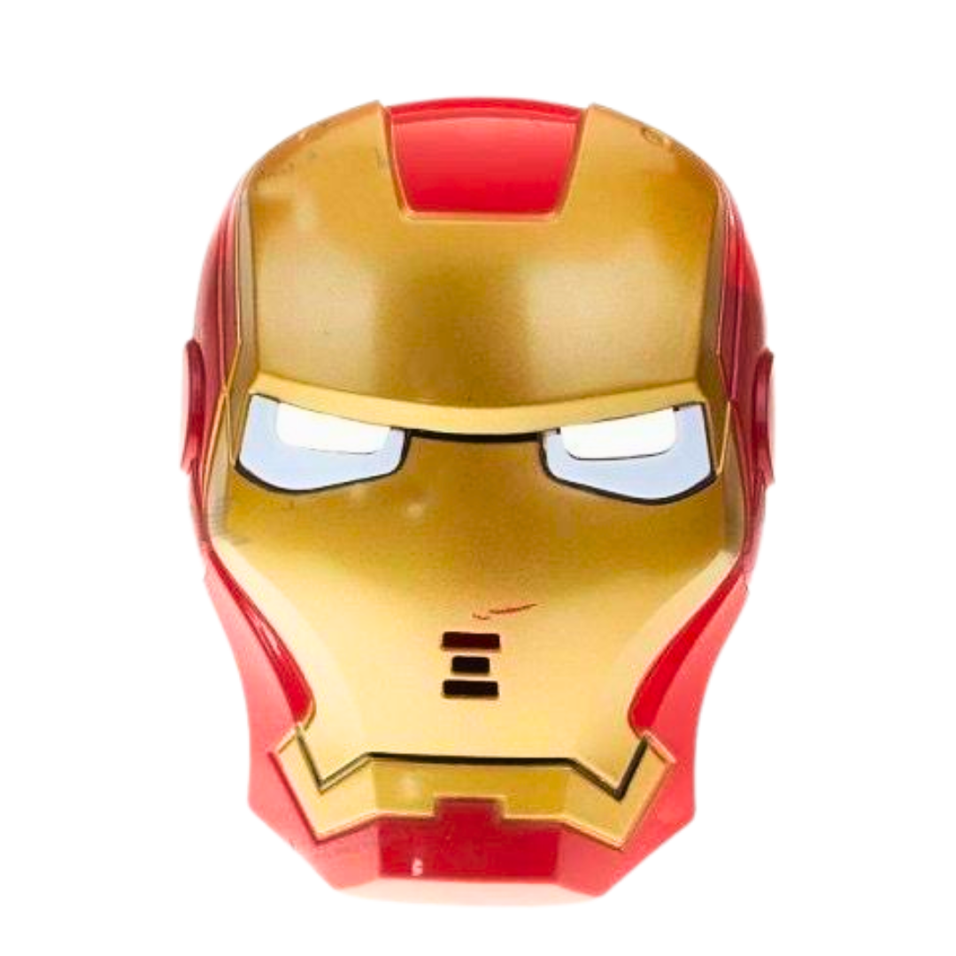 Iron man Super Hero LED Light up Mask with Adjustable Strap, Perfect fit for Dress Up Costume theme