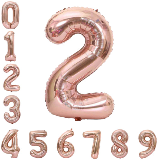 40 Numerical 2 Rose Gold Balloon-1PC