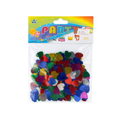 Colorful Heart Confetti For Party Favour - 1PC