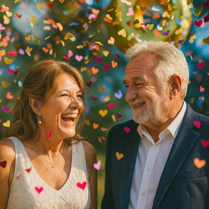 Colorful Heart Confetti For Party Favour - 1PC