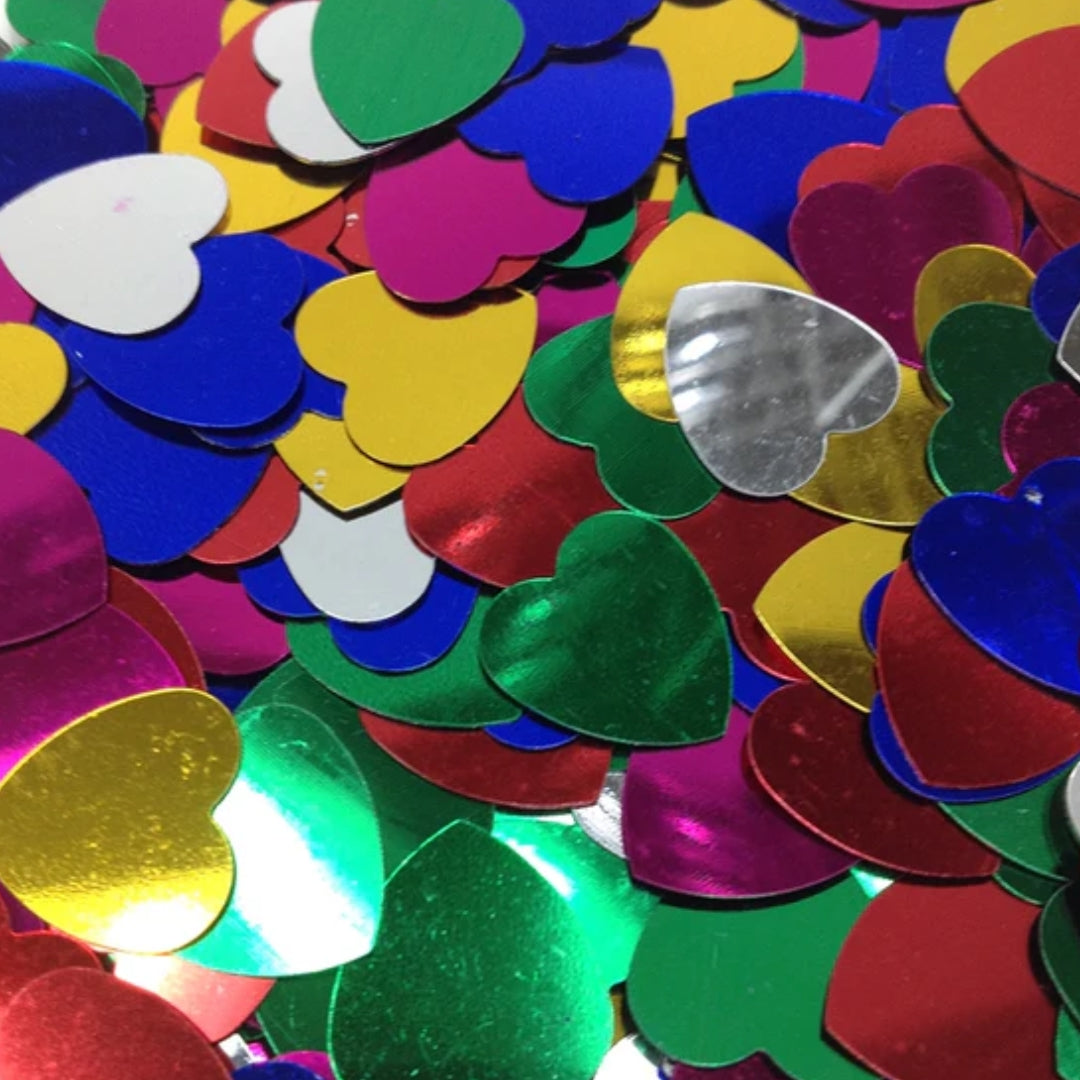 Colorful Heart Confetti For Party Favour - 1PC