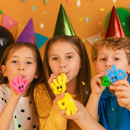 OK Multicolored Whistle Favors - 5PC
