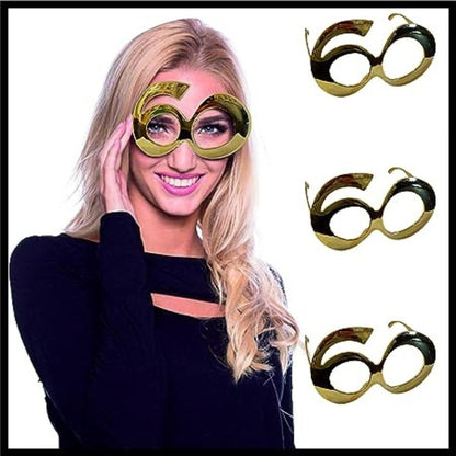 60th Birthday Fun Golden Shades - 1 Pc