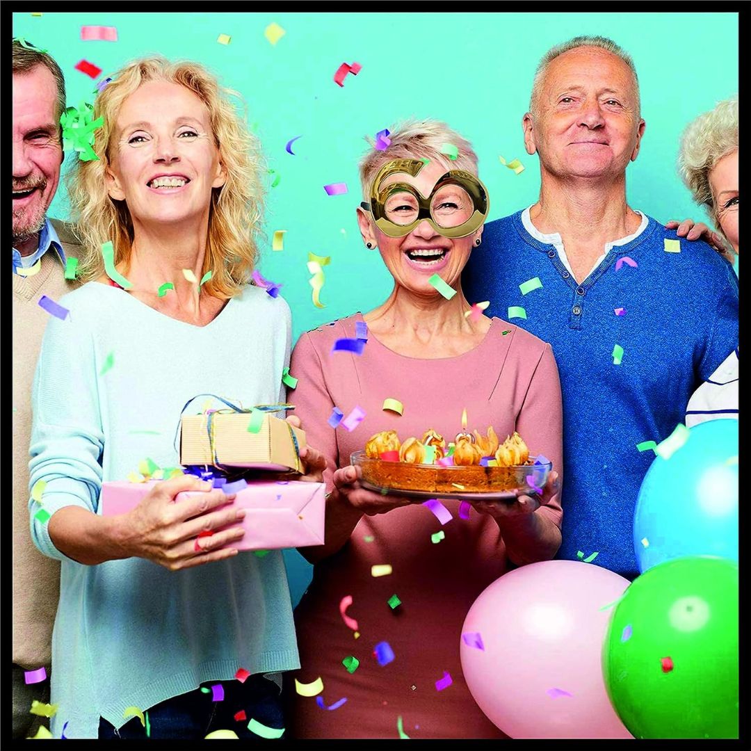60th Birthday Fun Golden Shades - 1 Pc
