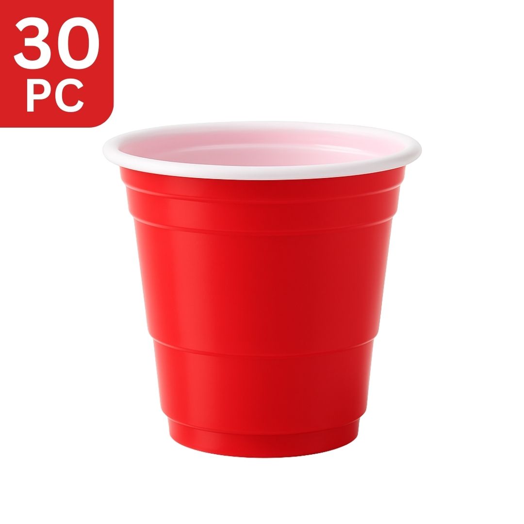 Red Drinking Shot Glasses for Serving Shots