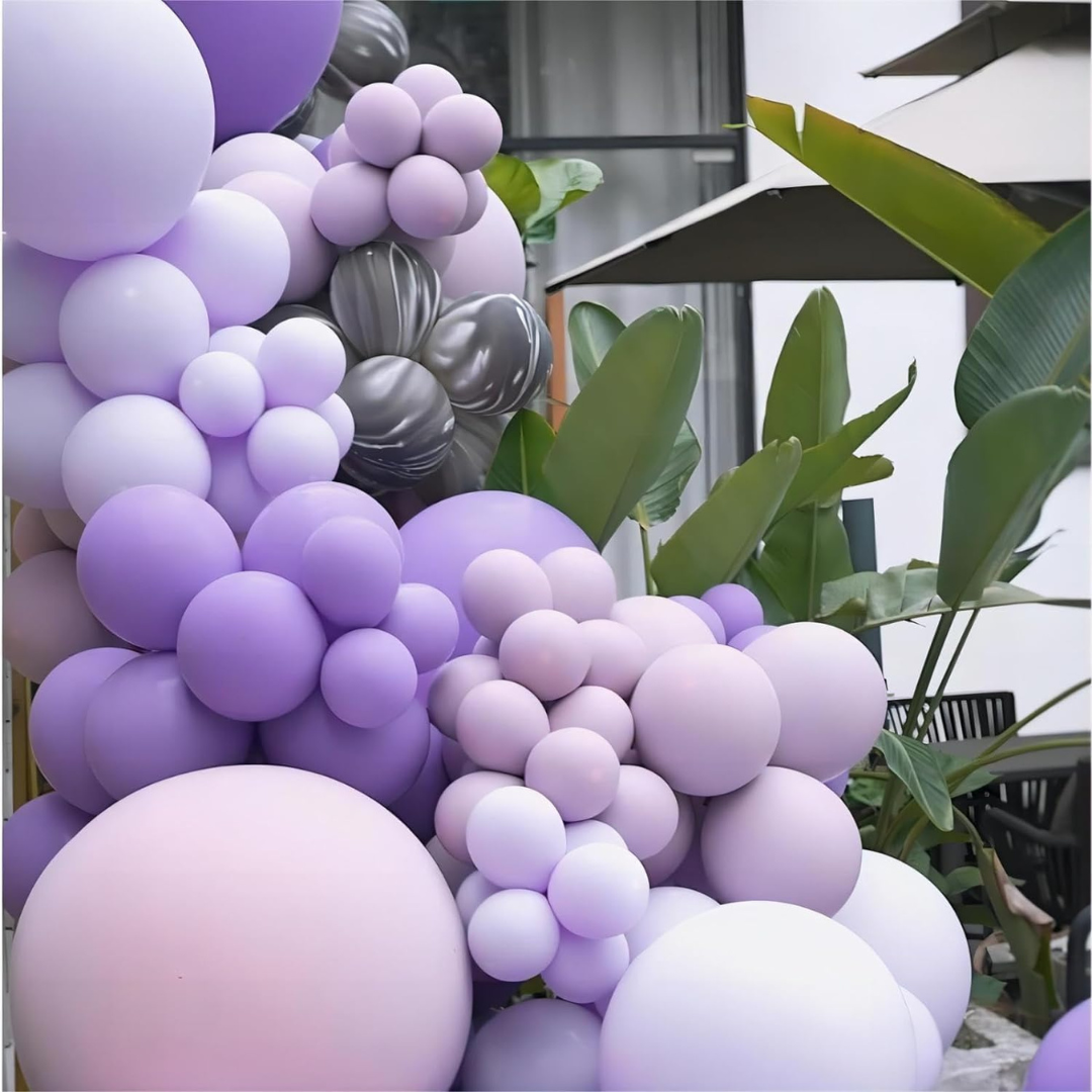 10" Macaron Light Purple Balloon- 50PC