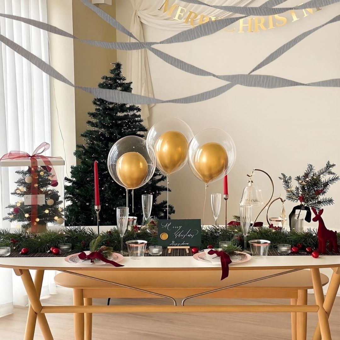 Crepe Streamers Silver - 4PC