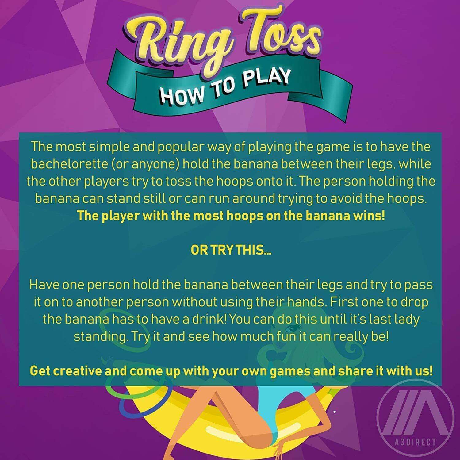 Banana Ring Toss Game