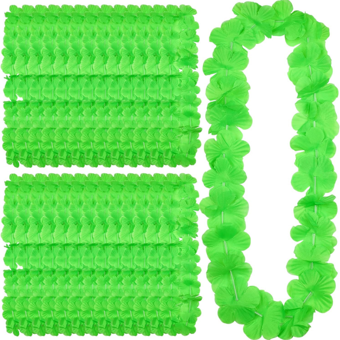 Neon Green Lei Garland