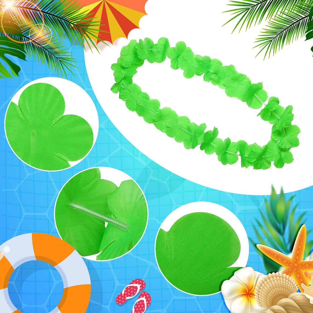 Neon Green Lei Garland