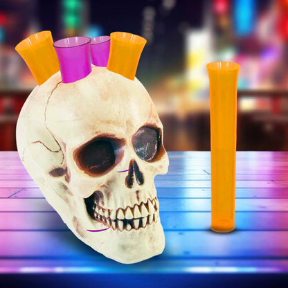 Test Tubes Neon Orange & Purple Set - 5PC