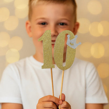 Number 0 Cake Topper - 1PC