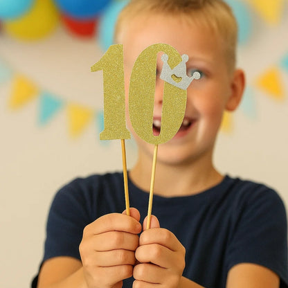 Number 0 Cake Topper - 1PC