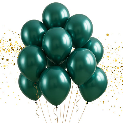 Green Chrome Balloon - 9 inches - 50PC