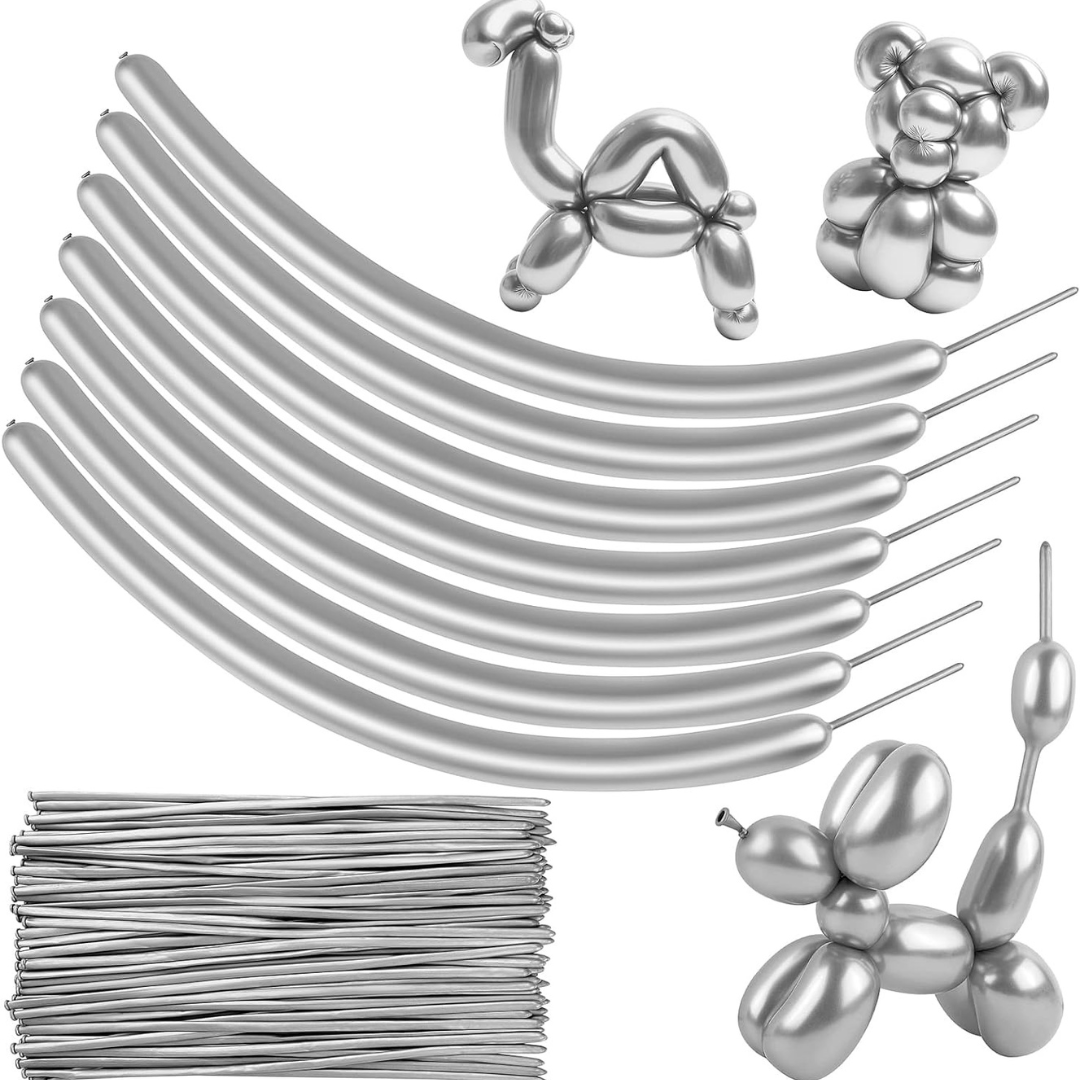 Chrome Silver BT Balloons - 50PC