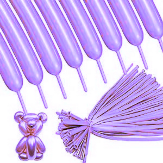 Chrome Purple BT Balloons - 50PC