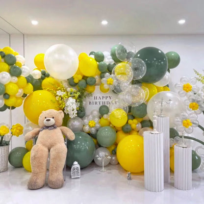 Macaron Yellow bladder Latex/ Rubber Balloon - Helium Quality - 36 inches - 1PC